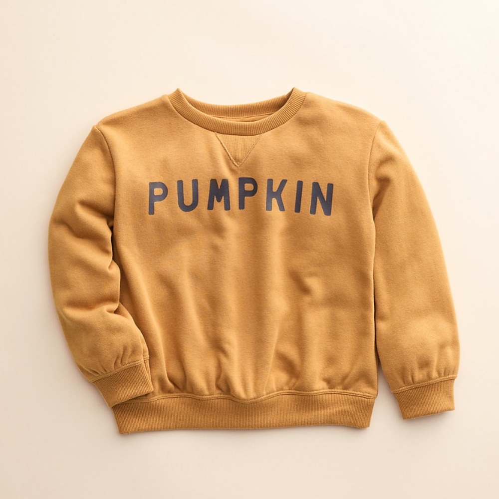 Little Co. by LC Lauren Conrad Pumpkin Sweatshirt Size 2T